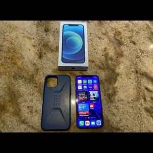Blue Iphone 12